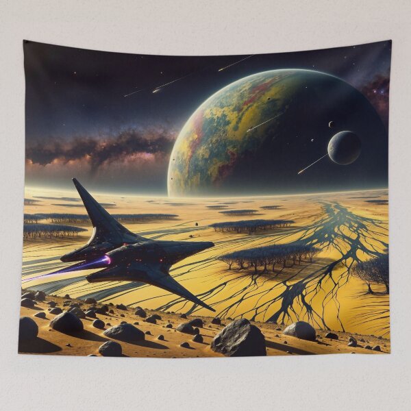 Item preview, Emergency Landing in Space designed and sold by M-Y-A-R-T-.