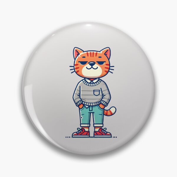 Item preview, Funny Chilled Orange Cat, Love Cats designed and sold by Logiamerch.