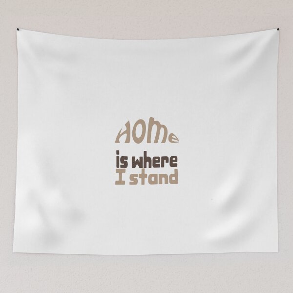 Item preview, Home is where i stand - Homesick - missing designed and sold by Maria Jesus Rojo.
