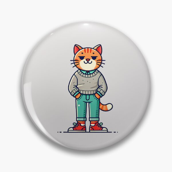 Item preview, Funny Chilled Orange Cat, Love Cats designed and sold by Logiamerch.