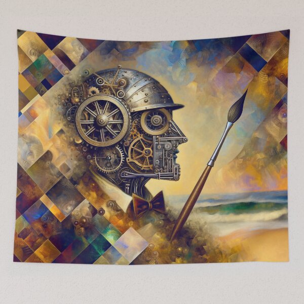 Item preview, Robot Artist designed and sold by M-Y-A-R-T-.