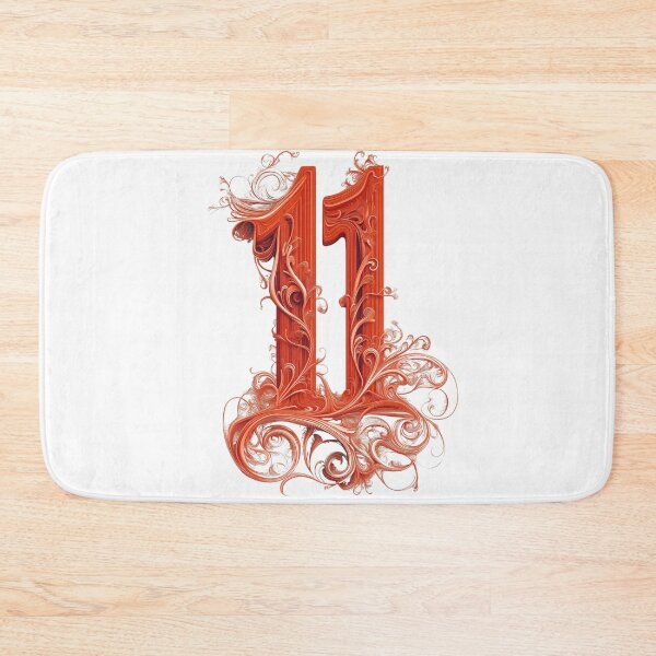 Item preview, Angel No 11. Organic Synchronicity design in orange. designed and sold by Shoot-The-Moon.