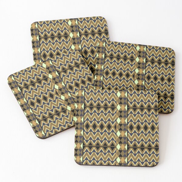 Item preview, Simple geometric pattern, retro style. designed and sold by RIYA SIRI.