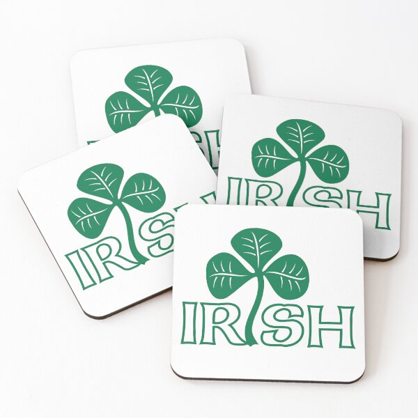 Item preview, Irish with a large shamrock designed and sold by Foundry88.