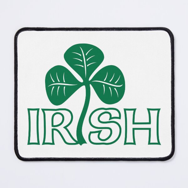 Item preview, Irish with a large shamrock designed and sold by Foundry88.
