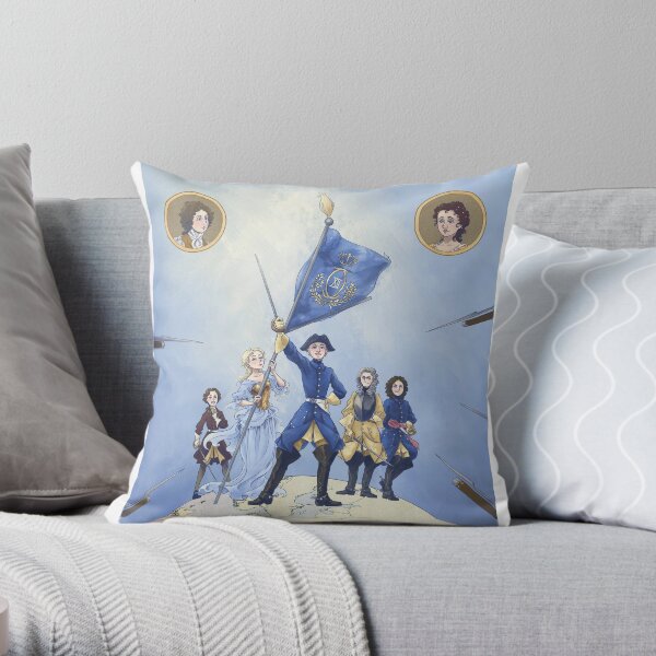 Karl XII Throw Pillow