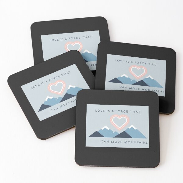 Item preview, Love is a force that can move mountains designed and sold by Laugh & Rewind .