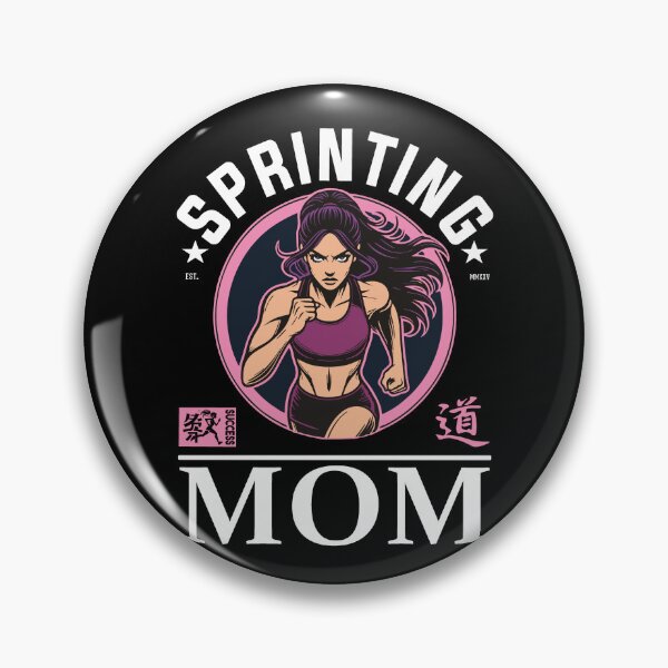 Item preview, Sprinting Mom – The cool design for the fast mother designed and sold by RetroMaritalArt.