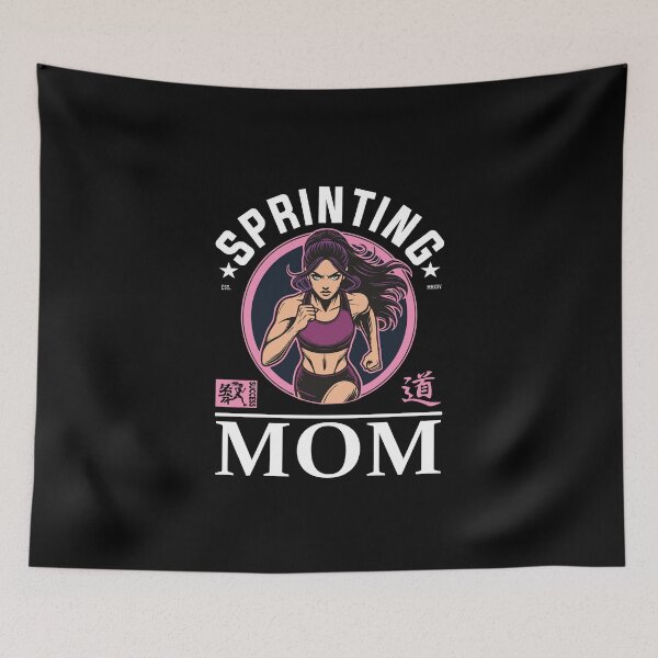 Item preview, Sprinting Mom – The cool design for the fast mother designed and sold by RetroMaritalArt.
