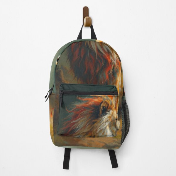 Item preview, Lion with Storm Clouds designed and sold by HabitableMoons.