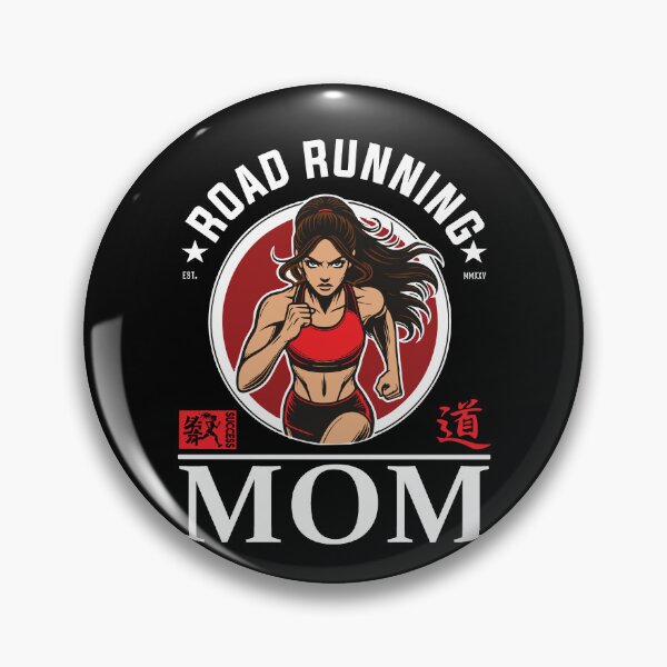 Item preview, Road Running Mom – For the road runner among the moms designed and sold by RetroMaritalArt.