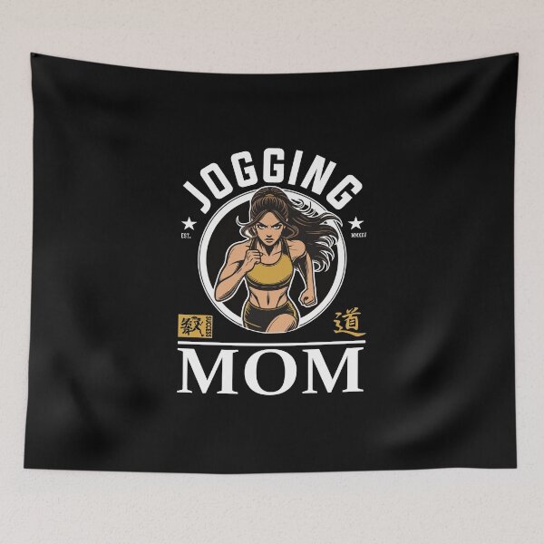 Item preview, Jogging Mom – Stylish design for running moms designed and sold by RetroMaritalArt.