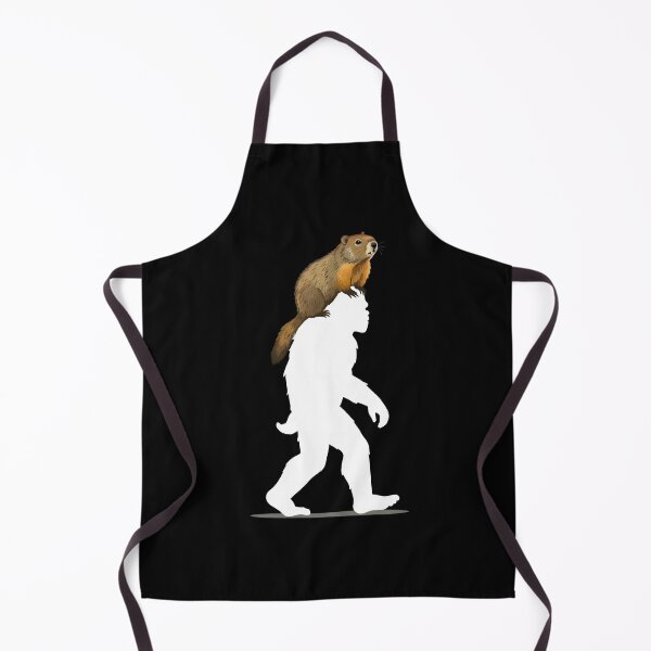 Item preview, Bigfoot Carrying Groundhog Lover Shadow for Groundhog Day 2025 Idea Gift for Men Women designed and sold by JUSTBEELEGANT.