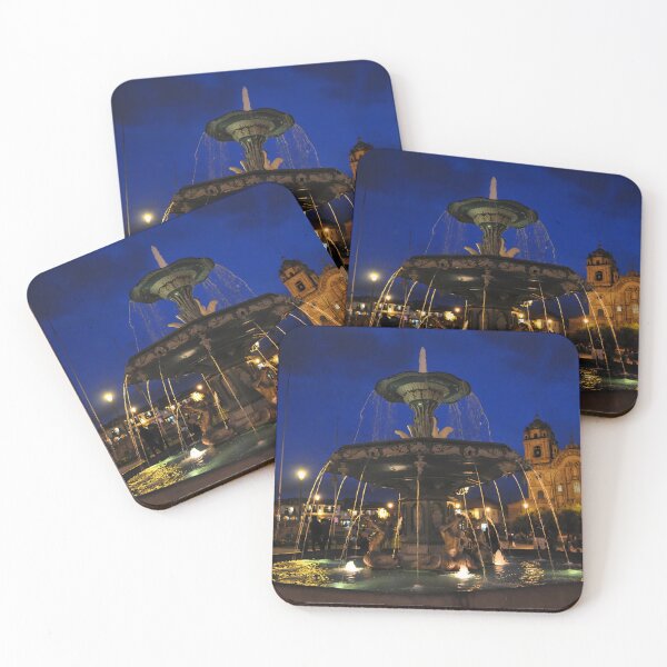 Item preview, fountain in front of cusco cathedral designed and sold by trucomanx.
