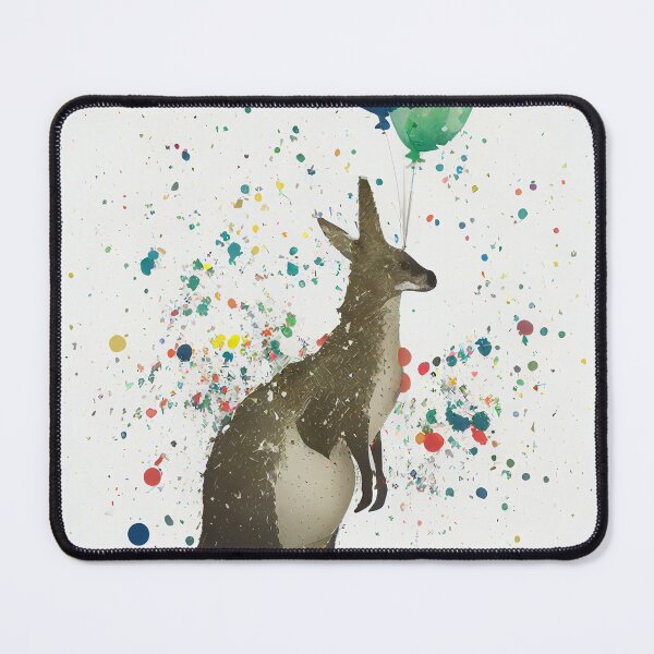 Item preview, Birthday Kangaroo with Balloons designed and sold by TringTringCards.