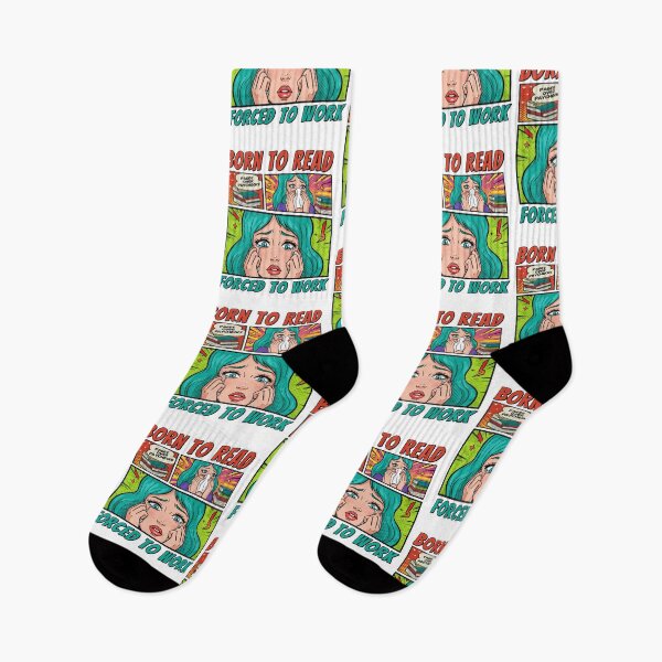 Item preview, Born To Read Forced To Work Pages Over Paychecks for Book Lovers designed and sold by MisterrAB.