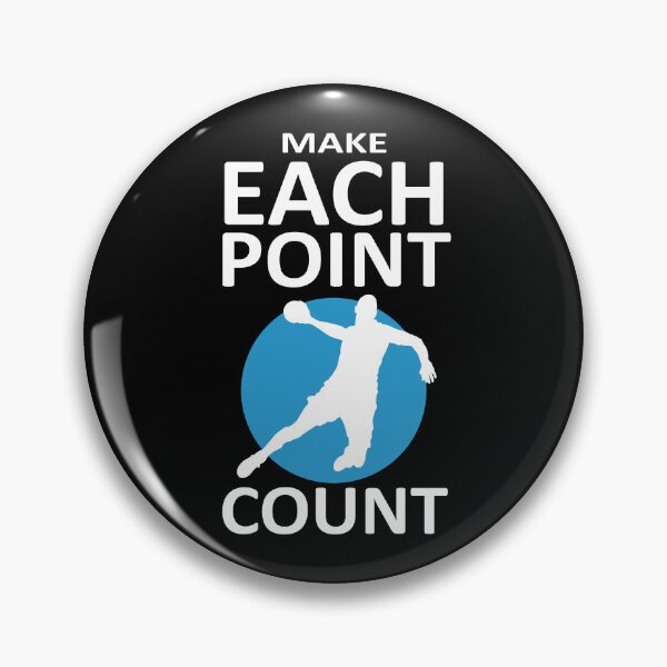 Item preview, Make Each Point Count - Handball Quotes designed and sold by TMBTM.