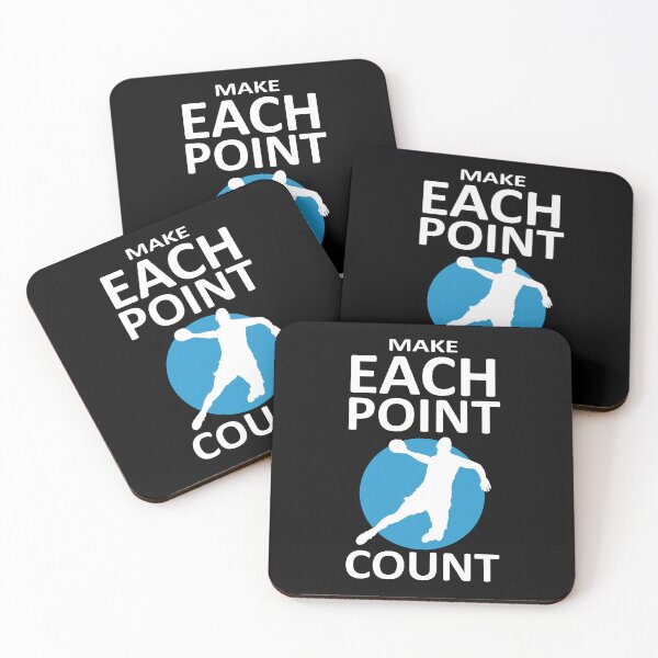 Item preview, Make Each Point Count - Handball Quotes designed and sold by TMBTM.