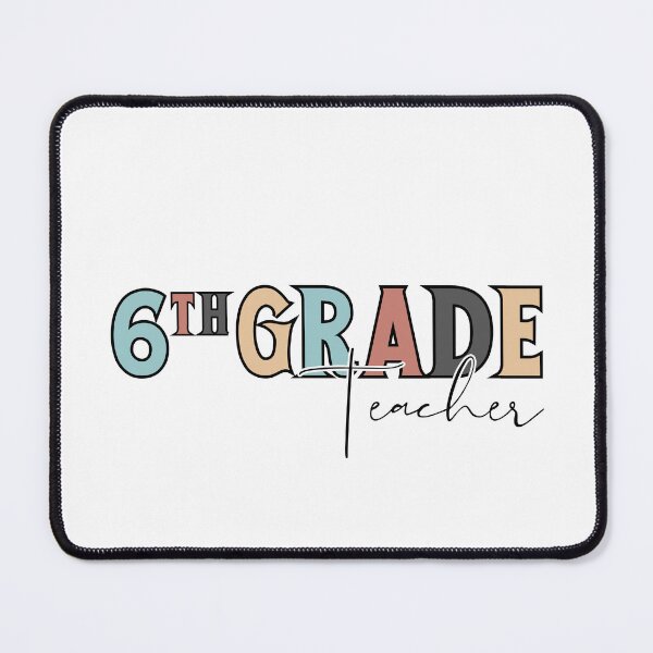 Item preview, Sixth Grade Teacher Design designed and sold by Tuff-stuff-tees.