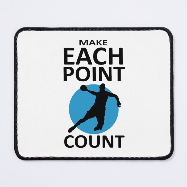 Item preview, Make Each Point Count - Handball Quotes designed and sold by TMBTM.