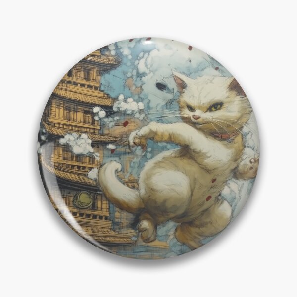 Item preview, Karate Kitten. Graphic novel style illustration. designed and sold by Shoot-The-Moon.