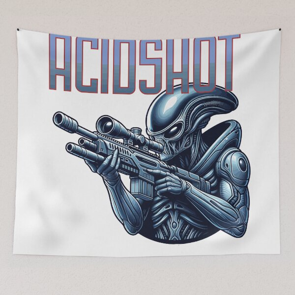 Item preview, Acidshot: Xenomorph with Assault Rifle designed and sold by CyberWindow.