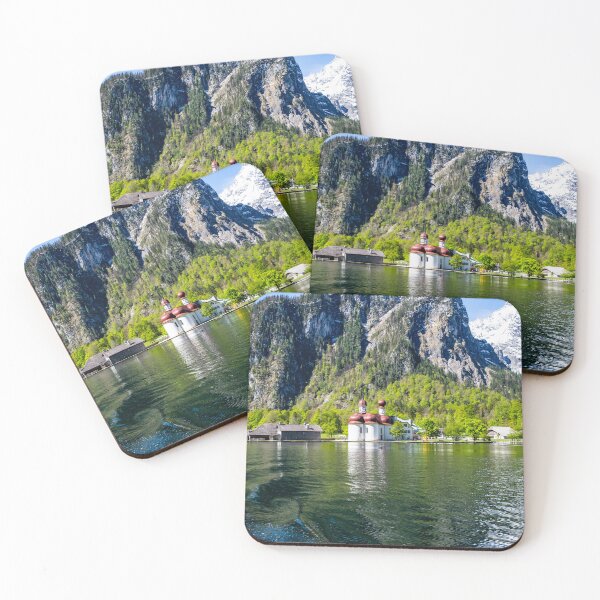 Item preview, The Königsee in Bavaria with the church of St. Bartholomä designed and sold by Ingo Gerlach.