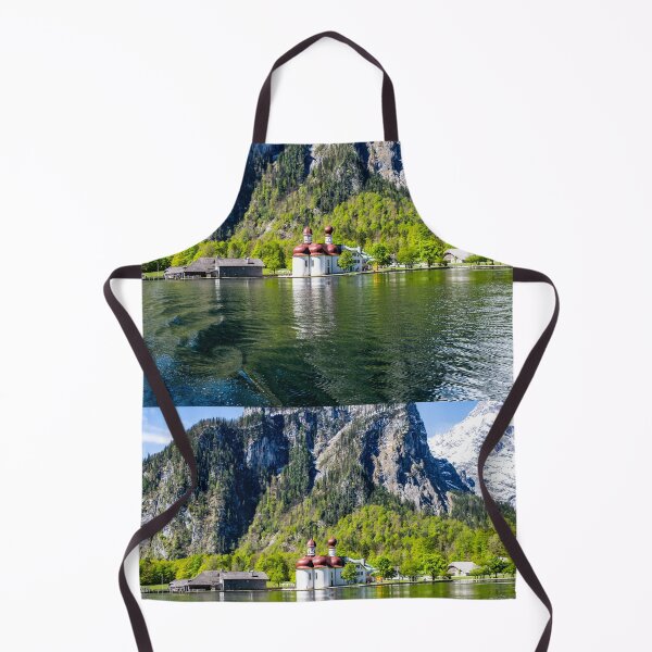 Item preview, The Königsee in Bavaria with the church of St. Bartholomä designed and sold by Ingo Gerlach.
