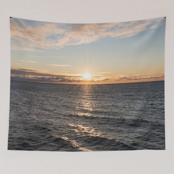 Item preview, Brilliantly Golden Sunstar Over Water designed and sold by Georgia Mizuleva.