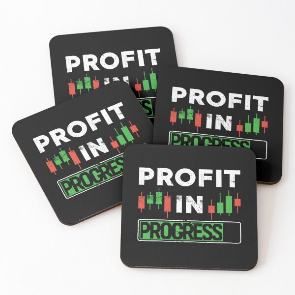 Item preview, Crypto and Stock Market Trader - Profit In Progress Funny designed and sold by venomousvector.