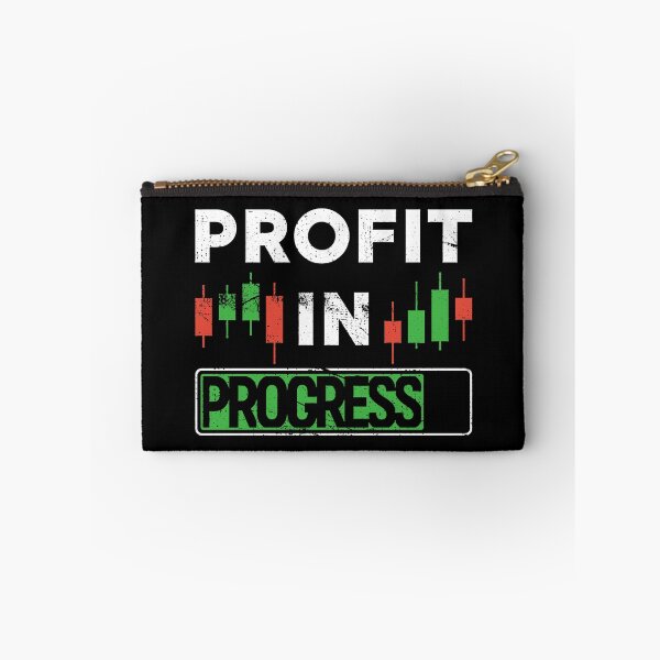 Item preview, Crypto and Stock Market Trader - Profit In Progress Funny designed and sold by venomousvector.