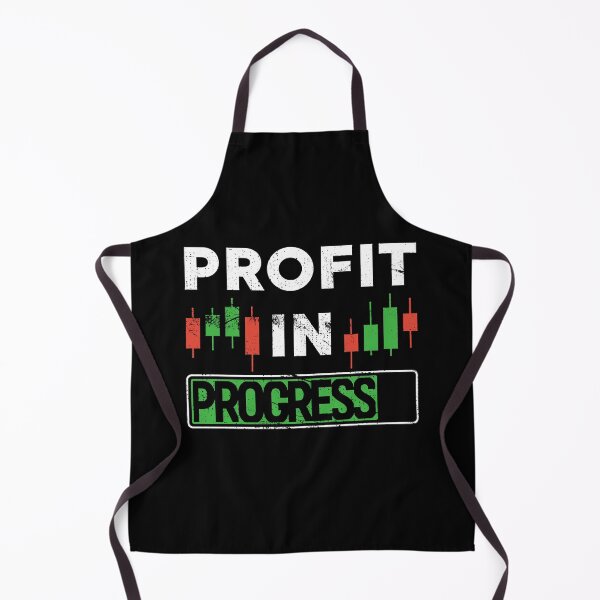 Item preview, Crypto and Stock Market Trader - Profit In Progress Funny designed and sold by venomousvector.