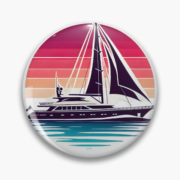Item preview, yacht, boat sailing designed and sold by TrueArtVibes.
