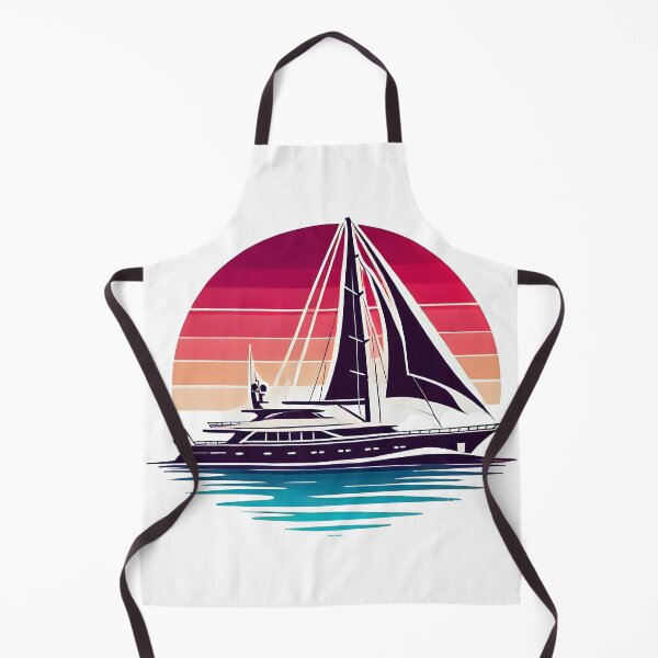 Item preview, yacht, boat sailing designed and sold by TrueArtVibes.