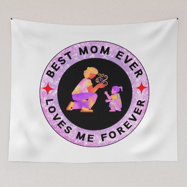 Item preview,  best mama ever loves me forever  designed and sold by Kawaii Nest.