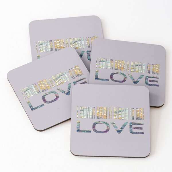 Item preview, LOVE Barcode designed and sold by mi-kam.