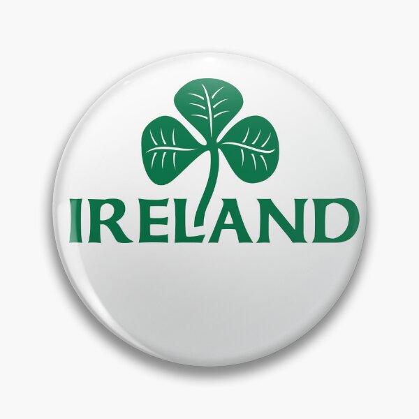 Item preview, Ireland and large shamrock designed and sold by Foundry88.