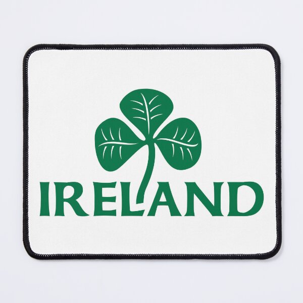 Item preview, Ireland and large shamrock designed and sold by Foundry88.