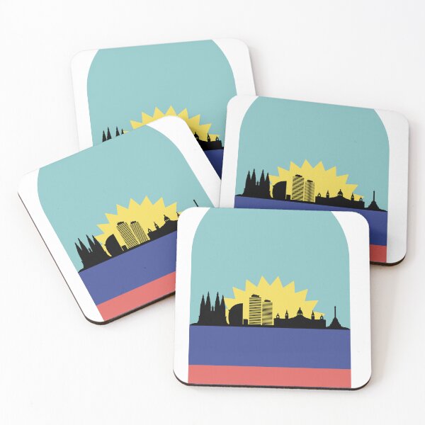 Item preview, view of the city against the backdrop of sunrise designed and sold by Periush.