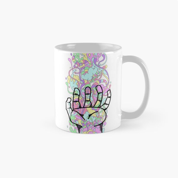 Item preview, Colorful Abstract Chaos Art - Vibrant Psychedelic Sticker and Print Design designed and sold by Kabootri.