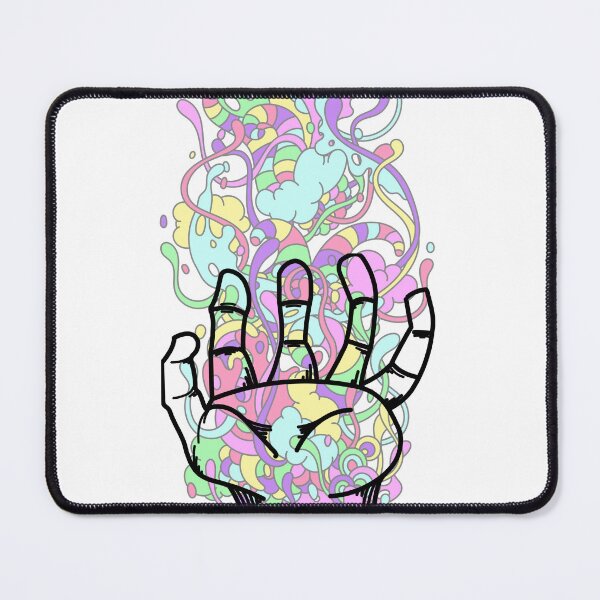 Item preview, Colorful Abstract Chaos Art - Vibrant Psychedelic Sticker and Print Design designed and sold by Kabootri.