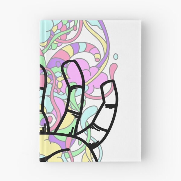 Item preview, Colorful Abstract Chaos Art - Vibrant Psychedelic Sticker and Print Design designed and sold by Kabootri.