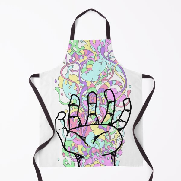 Item preview, Colorful Abstract Chaos Art - Vibrant Psychedelic Sticker and Print Design designed and sold by Kabootri.
