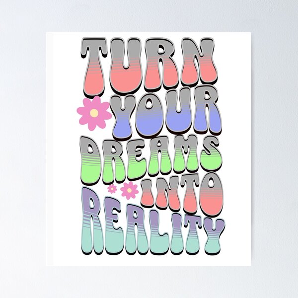 Item preview, Convierte tus sueños en realidad designed and sold by BigDaddyD50.