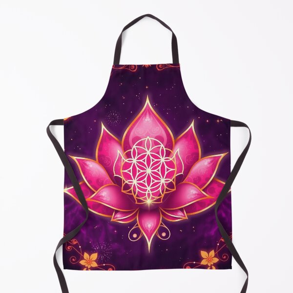 Item preview, Flower Of Life In Pink Lotus Ornament designed and sold by svarupa.