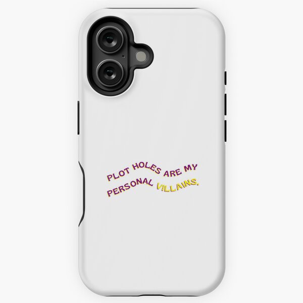 Item preview, Plot holes are my personal villains. designed and sold by DedsStudio.