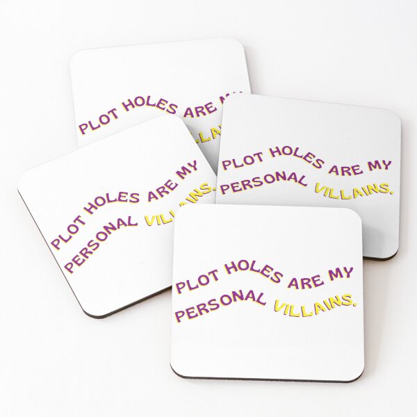 Item preview, Plot holes are my personal villains. designed and sold by DedsStudio.