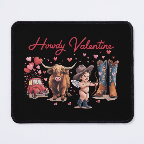 Item preview, Howdy Valentine – Fun and Playful Western-Themed Valentine Art designed and sold by Best-Designers.