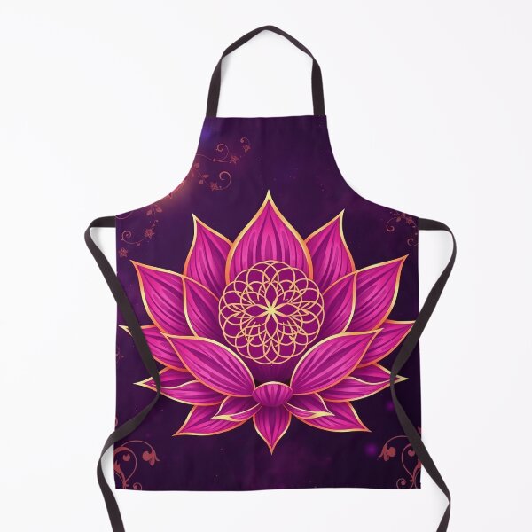 Item preview, Flower Of Life In Pink Lotus Ornament designed and sold by svarupa.