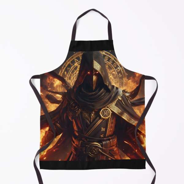 Item preview, Fire Battle Mage designed and sold by GalleryBrisArt.